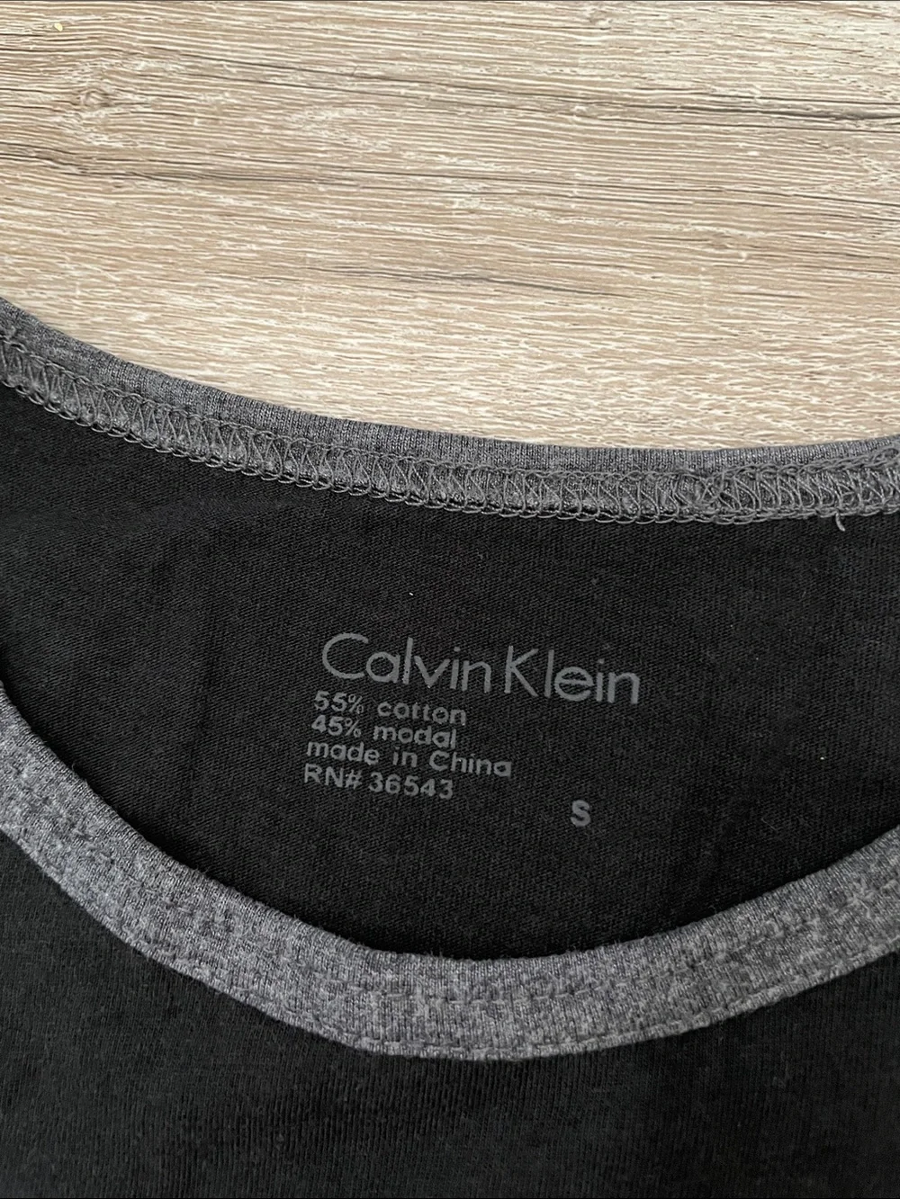 Calvin Klein bling logo baby tee size small